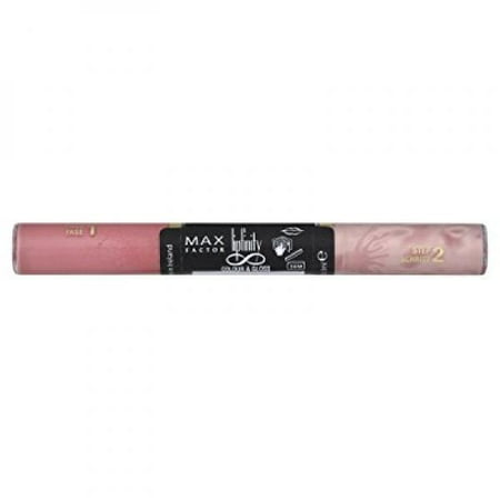 Max Factor Lipfinity Color and Lip Gloss for Women, # 500 Shimmering Pink