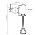 thumbnail image 4 of Soporte portátil para sombrilla de Patio y jardín, soporte fijo para sombrilla, Clip para Patio exterior, abrazadera para playa, soporte fijo estable para Sun Grand Baobao, 4 of 5