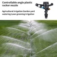 thumbnail image 4 of SDNall Plastic External Thread 360 Degrees Rotating Rocker Arm Sprinkler Water-saving Irrigation For Agricultural Gardens, 4 of 6