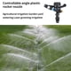 thumbnail image 5 of Aspersor giratorio de 360 grados, aspersor de brazo basculante de plástico con rosca externa para riego con ahorro de agua, cobertura eficiente para jardines agrícolas y céspedes grandes., 5 of 8