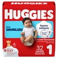 thumbnail image 1 of Huggies Little Snugglers Diapers, Jumbo Pack, Size Preemie - 2, 1 of 9