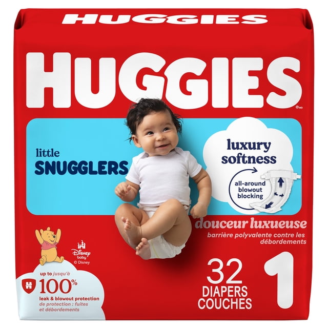 Huggies Little Snugglers Diapers, Jumbo Pack, Size Preemie - 2