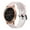 Pink-White, variant on For Garmin Move Luxe 20mm Vertical Pattern Two-color Silicone Watch Band