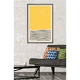 thumbnail image 2 of Geometric - Yellow Wall Poster, 22.375" x 34", Framed, 2 of 3
