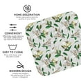 thumbnail image 3 of Kdxio Lilies Flowers Funny Coasters,4 Pcs Leather Coasters,Housewarming Gifts,Protect Furniture from Water Marks Scratch and Damage, 3 of 8