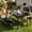 Black, variant on OROFULL 6FT Folding Picnic Table Set, Heavy Duty Portable Table with 2 Benches, Indoor Outdoor Foldable Camping Furniture for Patio BBQ Party Backyard, Black