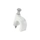 thumbnail image 1 of Grapa para cable redondo, 8 mm, blanca, bolsa 500 piezas Volteck Volteck GCU-8BG, 1 of 2