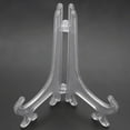 thumbnail image 4 of 4X Transparent 7Inch Display Easel Stand Plate Bowl Picture Frame Photo Pedestal Holder, 4 of 5