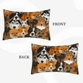 thumbnail image 4 of Fotbe Dogs Different Breeds Pillow Cases - Envelope Closure - Luxury, Extra Soft, Cooling Pillow Covers - Wrinkle, Fade, Stain Resistant-16"x24", 4 of 9