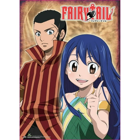 Wall Scroll Fairy Tail Doranbolt Wendy Wall Art Licensed Ge Walmart Com Walmart Com