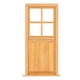 thumbnail image 2 of Muebles en miniatura para casa de muñecas, puertas de madera sin pintar, simulación de Mini muebles, puerta para decoración del hogar de muñecas, 1:12, 2 of 9