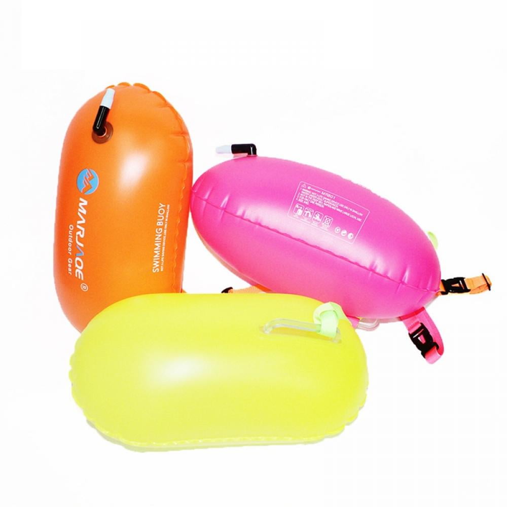 Details about   Inflatable Swim Buoy Open Water Swimming Training for Triathletes Snorkelers 