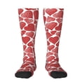 thumbnail image 1 of Balery Hearts Calcetines novedosos Calcetines deportivos Calcetines hasta la rodilla Calcetines de algodón Calcetines originales y geniales, 1 of 6