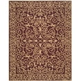thumbnail image 3 of Safavieh Chelsea Aragon Oriental Wool Area Rug, Burgundy, 9' x 12', 3 of 14