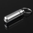 thumbnail image 2 of BJYX Waterproof Aluminum Light Silver Pill Drug Bottle Holder Container Keychain, 2 of 12