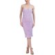 thumbnail image 1 of Vestido BCBGMAXAZRIA Midi Orchid para mujer con cuello en forma de corazón, 1 of 2