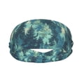thumbnail image 2 of Motion Adornment Sweatband 15 In Both Men And Women Can Stretch Breathable Soft Perspiration For Hiking Walking Running Exercise Realistic Forests Camouflage Pattern Conifer Paleturquoise_1, 2 of 8