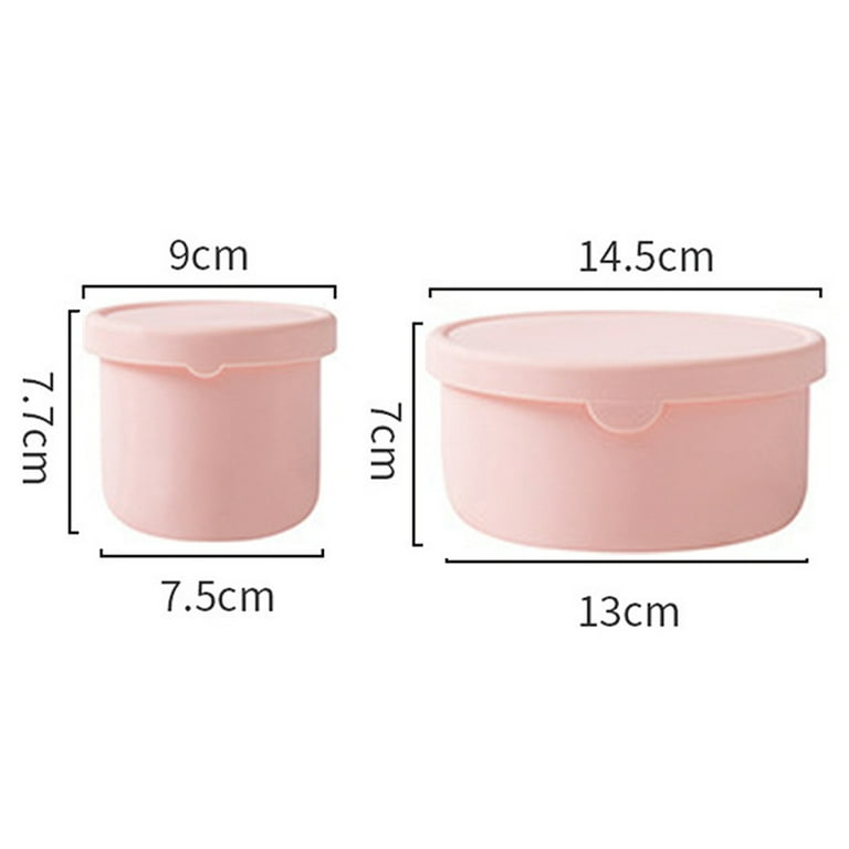 Food Containers Plastic Freezer Container Jars With - Temu