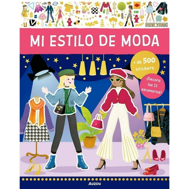 Libro de Stickers Mi Estilo de Moda VR Editoras Varios Autores