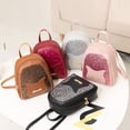 thumbnail image 4 of JAHH School Starts Season Backpack Purse for Women Fashion Purses PU Leather Daypacks Anti-Theft Shoulder Bag Satchel Purse Fashion Women's Shoulders Small Backpack, 4 of 9