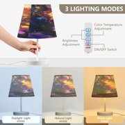 BZSMCE Table Lamp Creative Enchanted Flight Pattern Simple Pattern Night Light