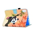 thumbnail image 5 of TECH CIRCLE for Apple iPad 10th Generation Case 10.9 Inch 2022, Colorful Painting Multi-Angle Viewing Folio Wallet Smart Cover with Auto Wake/Sleep for iPad 10th Gen 10.9" Case, Bamboo & Panda, 5 of 11