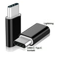 thumbnail image 1 of Lightning To Usb-c / Type-c Adapter-charging / Data Transfer Black -Bomveson, 1 of 2