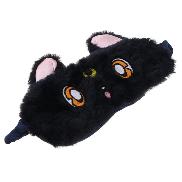 Cubierta de Sombra Soledad Máscara de ojo de peluche linda para dormir