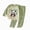 R121-Green, variant on NOLDARES Toddler Boys Sleepwear 2 Piece Pajamas Set Cotton Long Sleeve Crewneck Top and Pants Pjs Jammies Fall Winter 6-12 Months 12-24 Months 2t 3t 4t 5t 6t 7t 8t 9t Children,Light Green,3-6 M