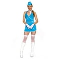 thumbnail image 3 of Women's Vintage Toxic Flight Attendant Costume, 3 of 5