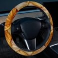 thumbnail image 2 of Shell 14.5 Inch Printing PVC Leather Car Wheel Cover, Steering Wheel Cover, Auto Accessories, 2 of 6