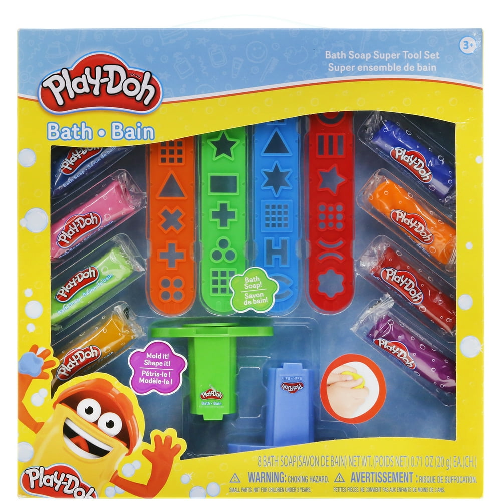 PlayDoh Bath Soap Super Tool Set