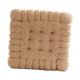 thumbnail image 5 of Cojín con forma de galleta, cojín para silla, cojín de suelo para sofá, regalo Cuadrado caqui, 5 of 9