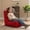 Red, variant on Big Joe Hangzone Lightweight Bean Bag Chair for Kids, Black Smartmax