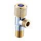thumbnail image 1 of Válvu de ángulo Conector resistente a corrosión Accesorios de tubería antioxidante Diámetro interior Válvu de agua fría y caliente de 20 mm azul Soledad  Válvula de ángulo, 1 of 10