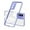Purple, variant on SaniMore for Samsung Galaxy S22 Case Slim Transparent [Not Yellowing Technology], Rugged PC & TPU Bumpers Built-in Detachable Lens Protector Shockproof Protective Cover, Green