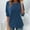 Blue, variant on UANWENN Spring and Autumn Long Sleeve Shirt for Women New Large Size Loose Top That Appears and Versatile As An Undershirt plus Size Womens Shirts plus Size Tunic 3 4 Sleeve Plain plus Size Workout