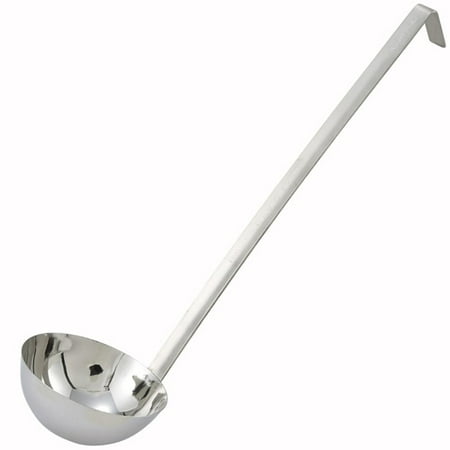- Winware by Winco 2-Piece-Construction Ladle Stainless Steel 4 Ounce