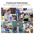 thumbnail image 5 of Webcam Hd 1080P 30fps Usb Streaming Webcam With Microphone For Computer Meeting Web Camera For Conferencing, Live Streaming, Recording
--------
,Delivers Crisp Clear Images, 5 of 6