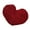 Red, variant on Easy Cleaning Heart Shape Pillow Removable Cover Designs Convenient Maintenance with Kids or Pet Keep Freshing Always