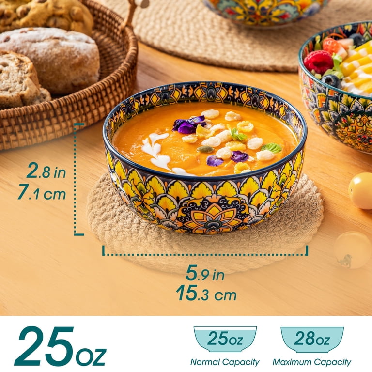 Vancasso Bohemian Cereal Bowls Set of 6 photo 2