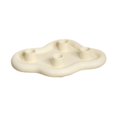 thumbnail image 3 of GROWTH TANK Ceramic Candlestick Candles Stand Table Centerpiece Taper Candle Holder Tray Beige, 3 of 9