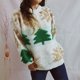 thumbnail image 4 of Suéter navideño de punto grueso de manga larga con cuello redondo y jacquard con diseño de árbol de Navidad para otoño e invierno para mujer, 4 of 5