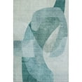 thumbnail image 2 of Addison Rugs Mayfield Premium Machine Washable Transitional Abstract Teal Rectangle Rug, 10' x 14', 2 of 6