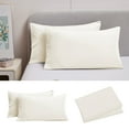thumbnail image 2 of Bowayaoa Soft Brushed Microfiber Pillowcase Set of 2, 20x30 Inch Standard Size, Envelope Closure, Shrink & Fade Resistant, Hypoallergenic Pillow Covers - Includes 2 Pack, 2 of 2