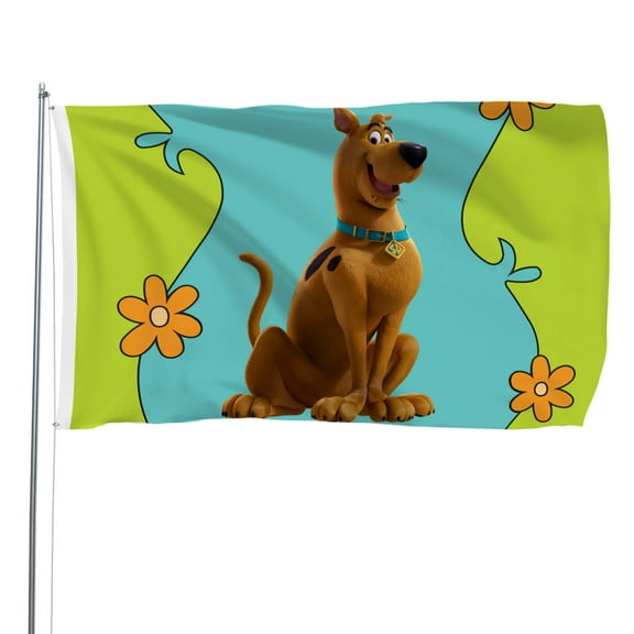 Flags for Scooby-Doo Decorations for Home, Outside, Indoor Outdoor Flag, House Flag Party Funny Gift for Family Member 3×5 FT