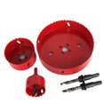 thumbnail image 2 of Abridor de agujeros bimetálico M42 para metal, plástico, placa de yeso, hierro, juego de abridor de agujeros para carpintería, 2 of 3