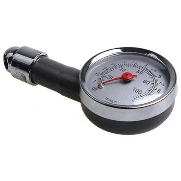 EGNMCR Tire Pressure Gauge 0-100 PSI Heavy Duty With Large 2.7 Inch Easy To Read Dial Low - High Pressure Gauge Tire Gauge For Car And Trucks Tires Pressure Gauge