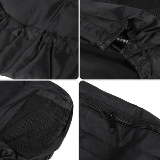 Universal Riding Lawn Mower Tractor Seat Cover Padded Comfort Pad Storage Pouch Medium,6 x Riding Lawn Mower Seat Cover,Black