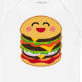 thumbnail image 4 of Inktastic Hamburger Kawaii Boys or Girls Baby Bodysuit, 4 of 5